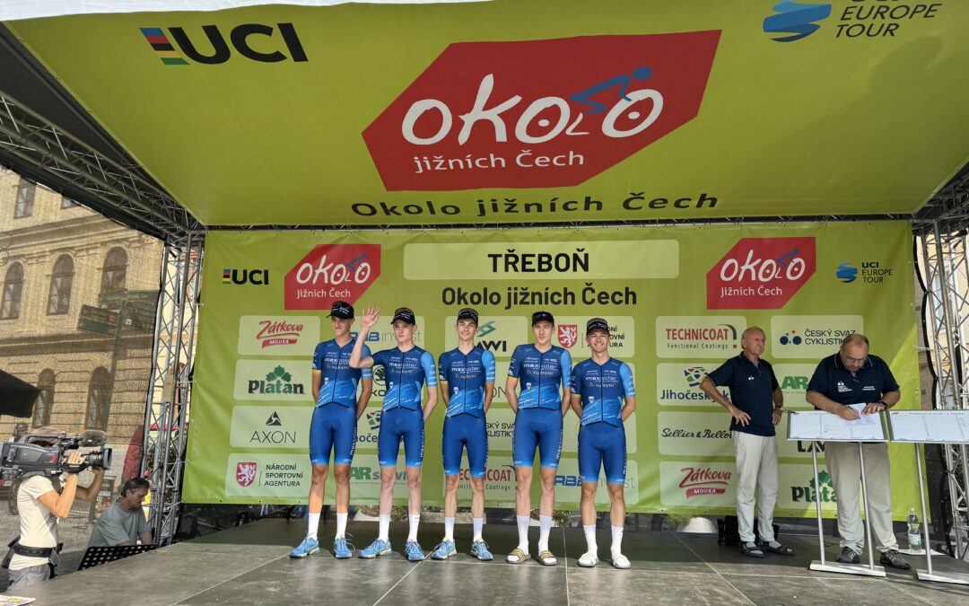 Platz fünf bei Südböhmen Tour